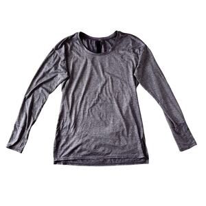 RBX Active Wear Tunic Top Long Sleeve Gray Women's Size Small